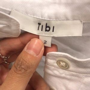 Tibi white top